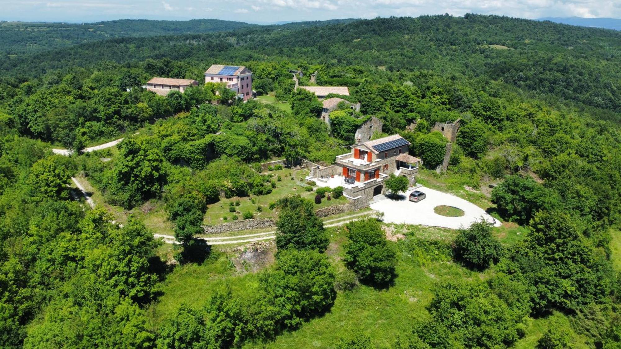 Casa Del Conte - Peaceful Hideaway In North Istria Grožnjan Exterior foto