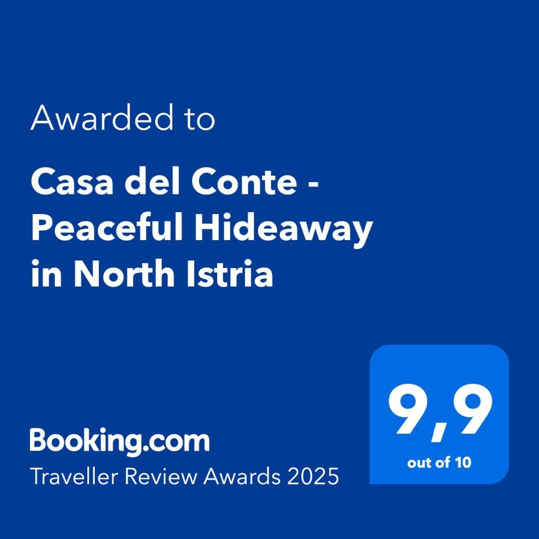 Casa Del Conte - Peaceful Hideaway In North Istria Grožnjan Exterior foto